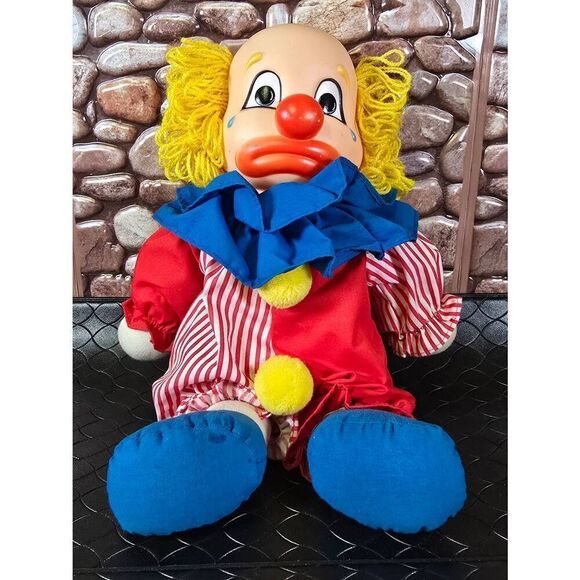 Vintage 1982 Dakin Cheery-Teary Plush Dream Doll Clown #A98 - Picture 3 of 9